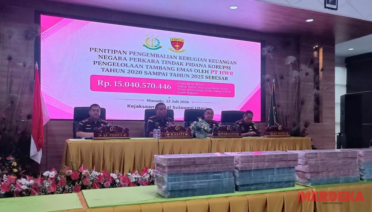 Kejati Sulut selamatkan Rp15 miliar dari perkara tambang PT HWR