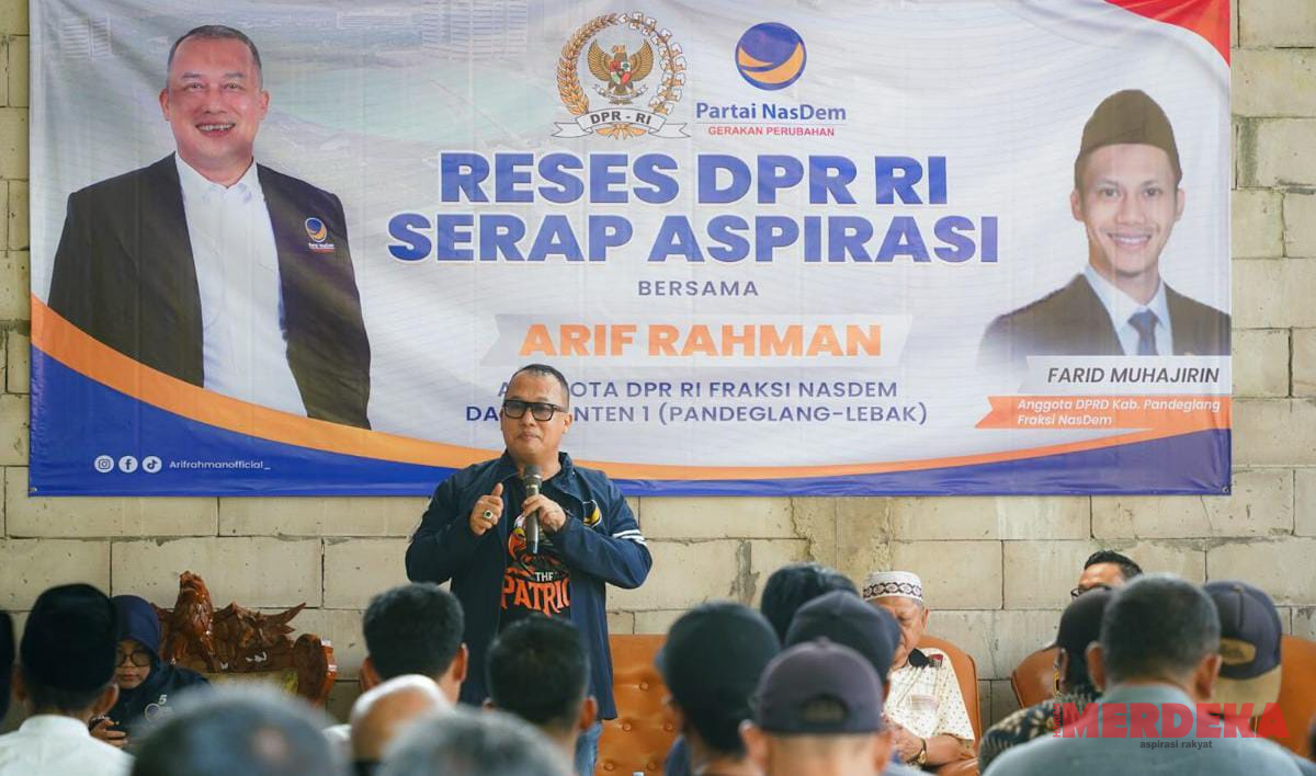 Gelar Reses di Banten I, Arif Rahman Tampung Aspirasi Petani hingga Pelaku UMKM Pandeglang