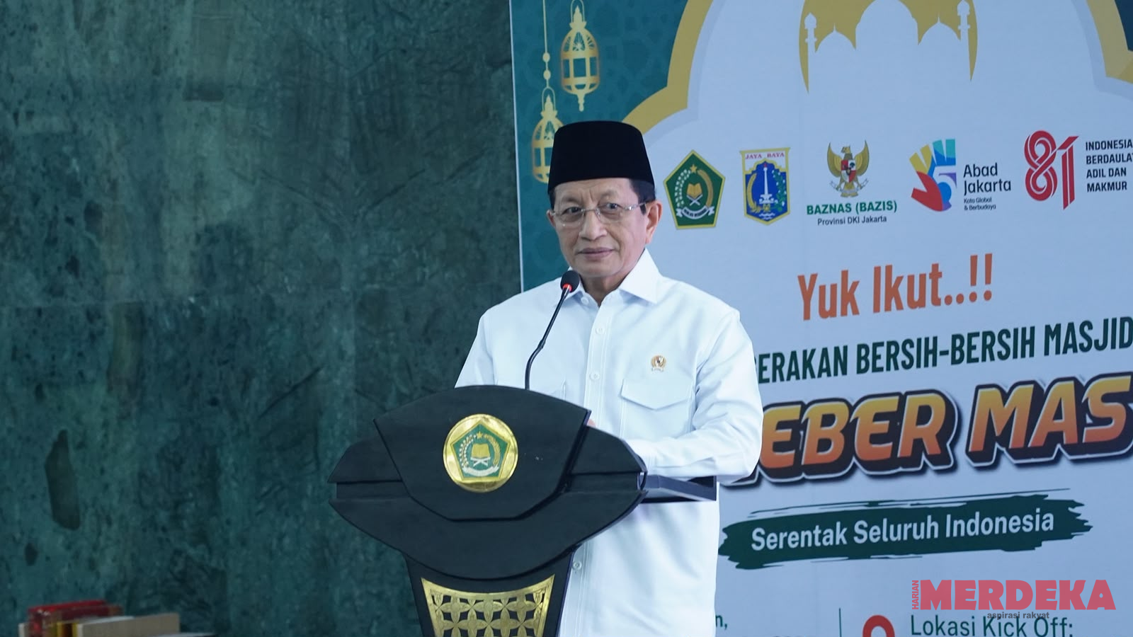 Gebermas 2026 Bukan Sekadar Bersih-Bersih, Kemenag Ingin Masjid Jadi Pusat Pemberdayaan Umat