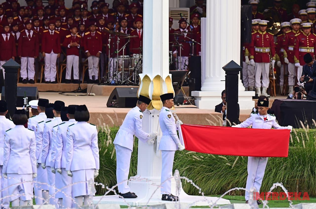 Haru Usai Bertugas di Istana, Paskibraka Ungkap Perjuangan dan Doa untuk Indonesia
