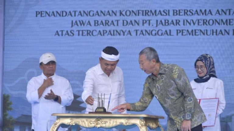 KDM Resmikan Pembangunan PSEL Legok Nangka, Langkah Besar Jabar Atasi Persoalan Sampah