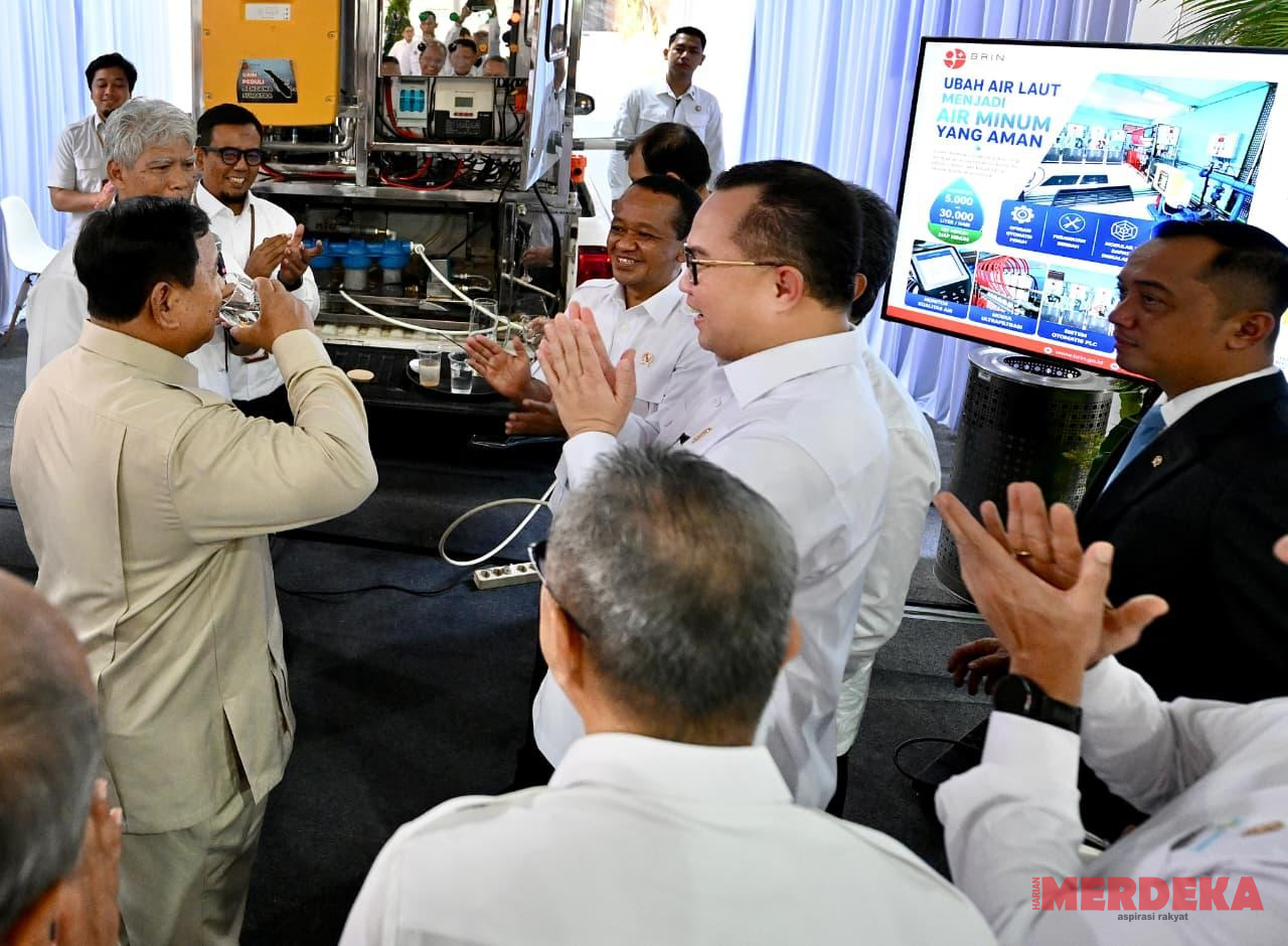 Presiden Prabowo Tinjau Ratusan Inovasi BRIN, Teknologi Karya Anak Bangsa Dipamerkan di Istana