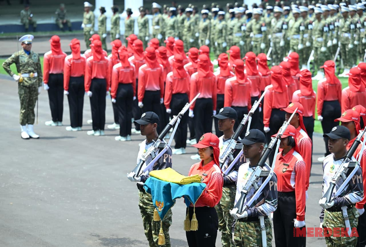Sambut HUT ke-81 RI, Gladi Bersama Tim Upacara dan Paskibraka Digelar di Istana Merdeka