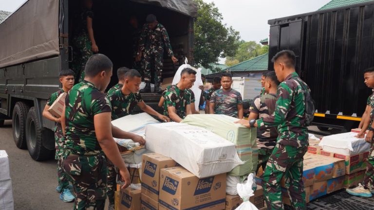 Kodam Jaya Kirim Bantuan Kemanusian Untuk Korban Gempa NTT