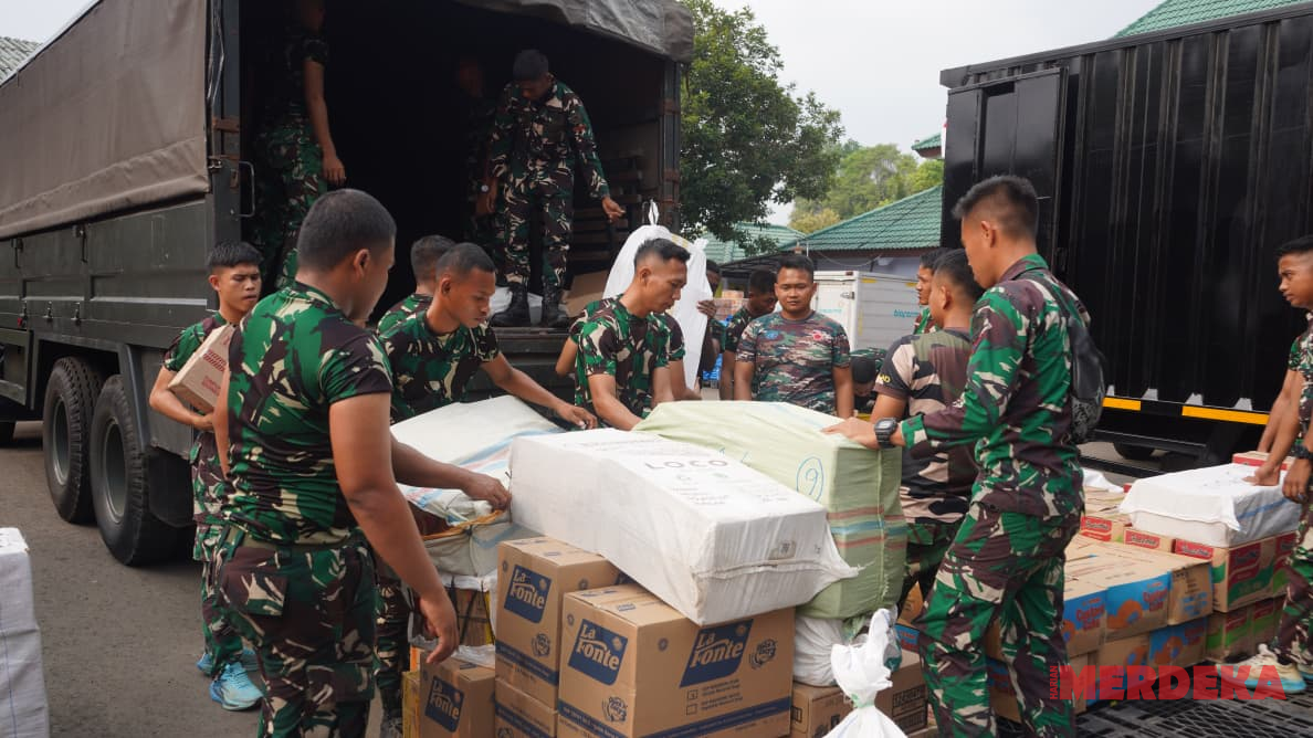 Kodam Jaya Kirim Bantuan Kemanusian Untuk Korban Gempa NTT