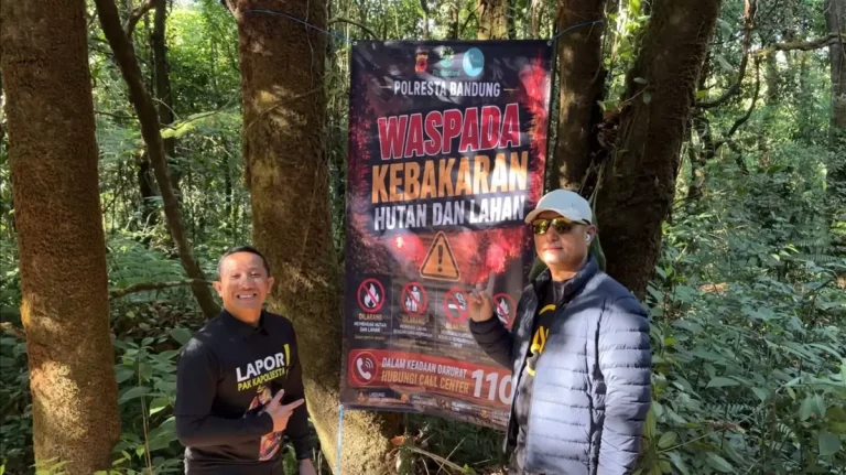 Wanti-Wanti Karhutla di Ciwidey, Kapolresta Bandung: Jangan Anggap Remeh Sumber Api Sekecil Apa Pun