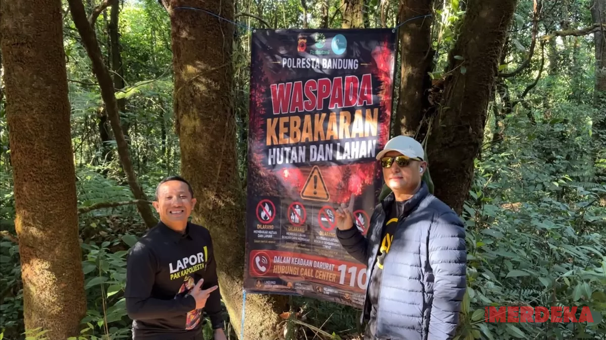 Wanti-Wanti Karhutla di Ciwidey, Kapolresta Bandung: Jangan Anggap Remeh Sumber Api Sekecil Apa Pun