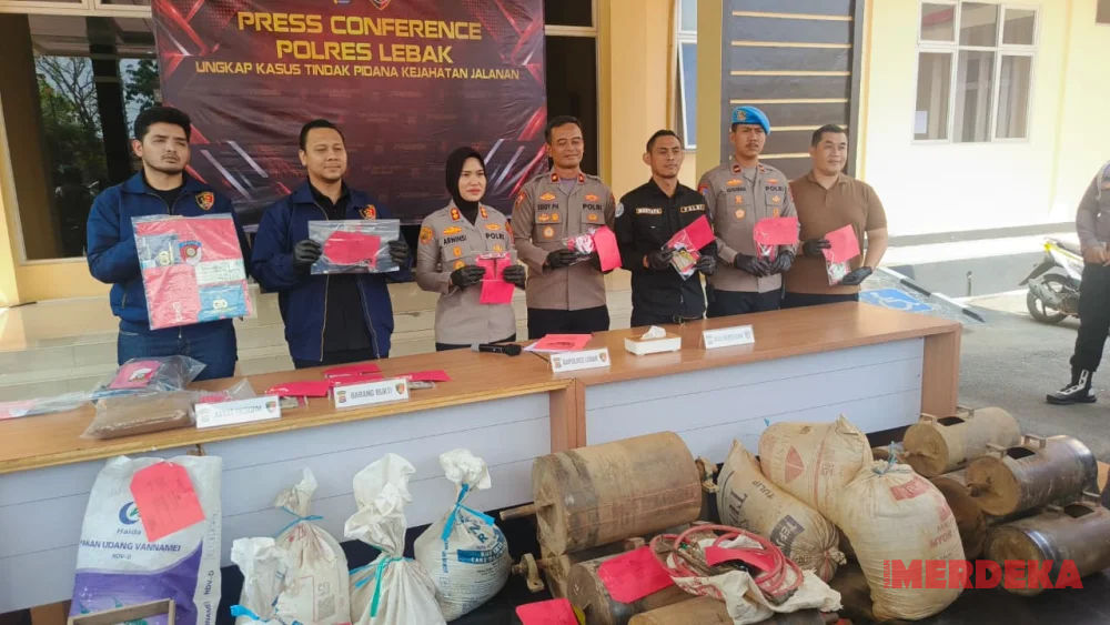 Polres Lebak Tetapkan Empat Tersangka Kasus Tambang Ilegal di Bayah dan Wanasalam
