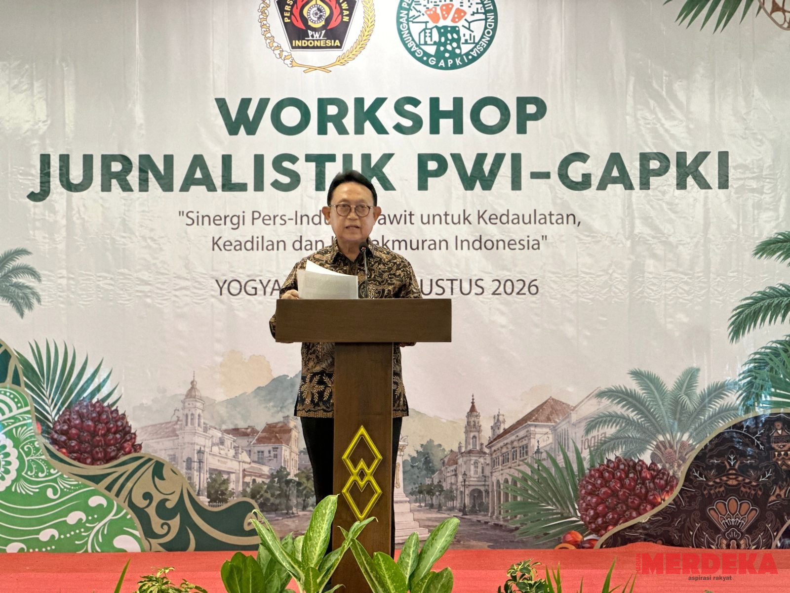 PWI dan GAPKI Gelar Workshop di Yogyakarta, Komitmen Bersama Kawal Industri Sawit Nasional