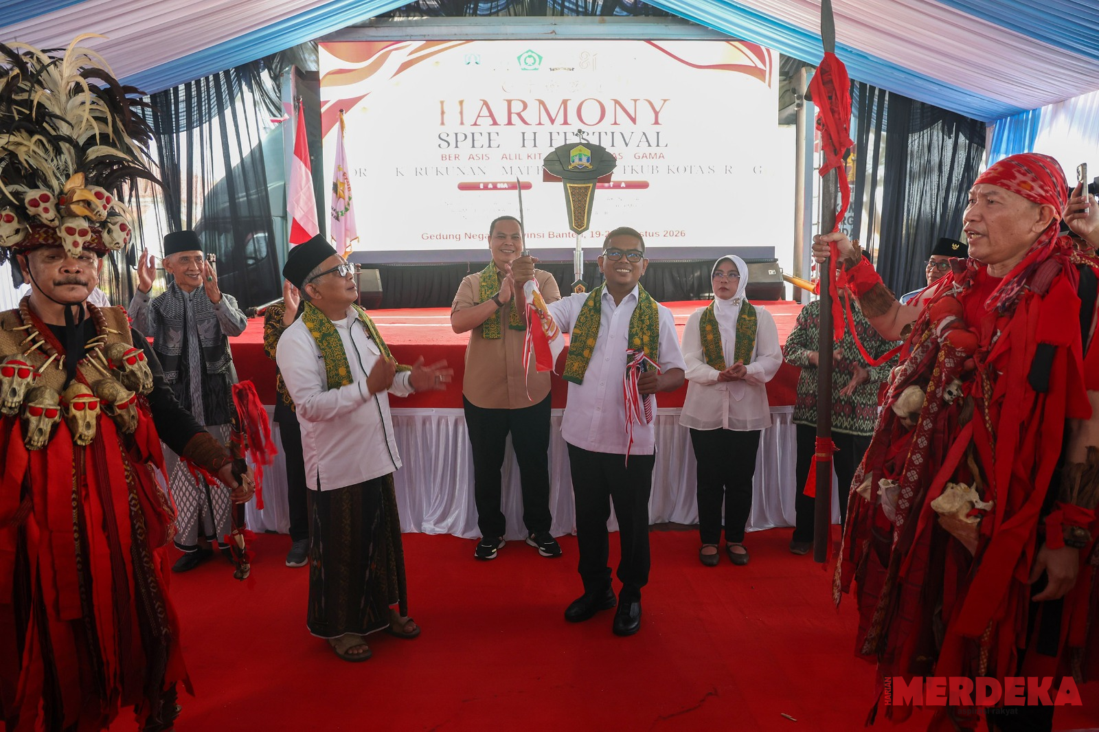 Kabasaran dan Golok Banten Satukan Persaudaraan