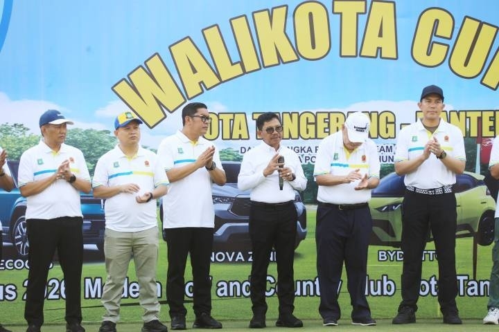 Wali Kota Cup Jadi Panggung Pegolf Tangerang, Sachrudin Targetkan Talenta Menuju Porprov