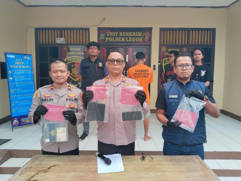 Polsek Legok Berhasil Ungkap Kasus Pencurian dengan Kekerasan, Seorang Pelaku Diamankan