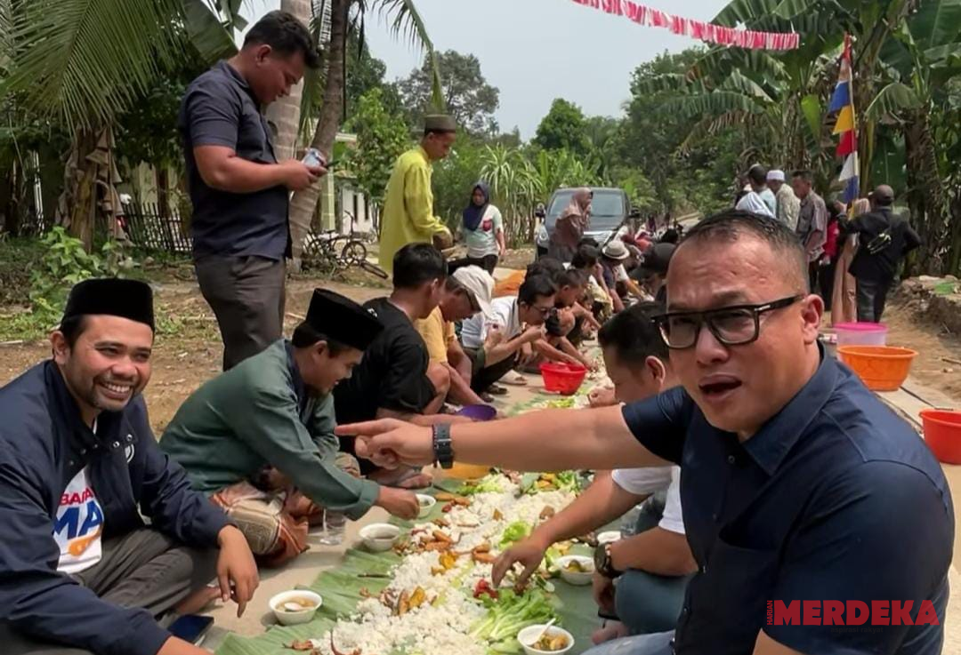 Makan Bersama Warga Lebak, Arif Rahman Komitmen Kawal Aspirasi hingga Pusat