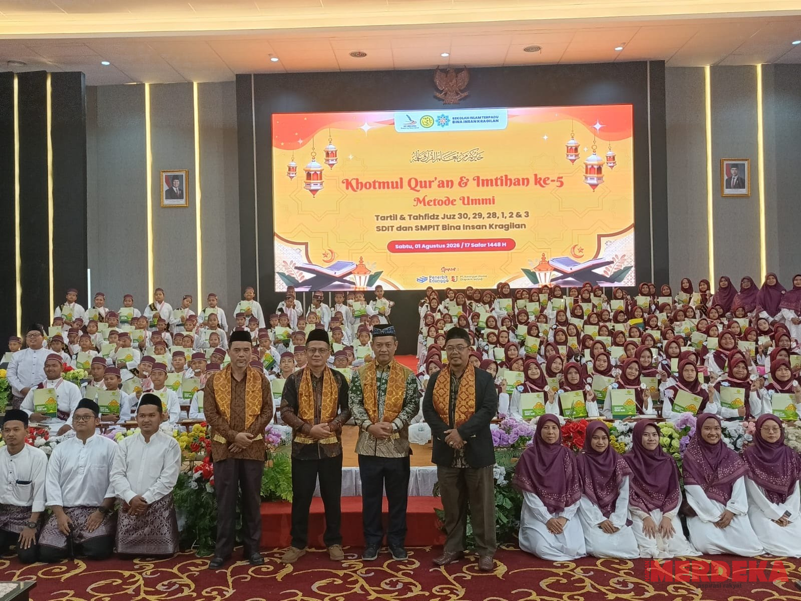 Perkuat Pendidikan Karakter, Pemkab Serang Dorong Sekolah Terapkan Program Tartil dan Tahfiz