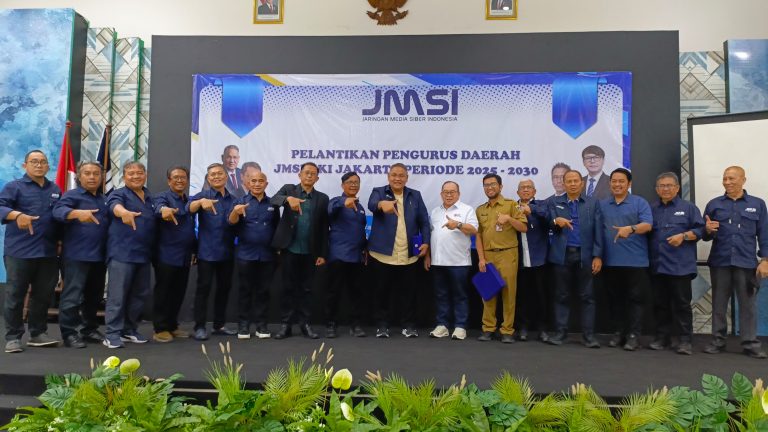 Pengurus JMSI DKI Jakarta Dilantik, Teguh Santosa Dorong Pers Profesional dan Berintegritas