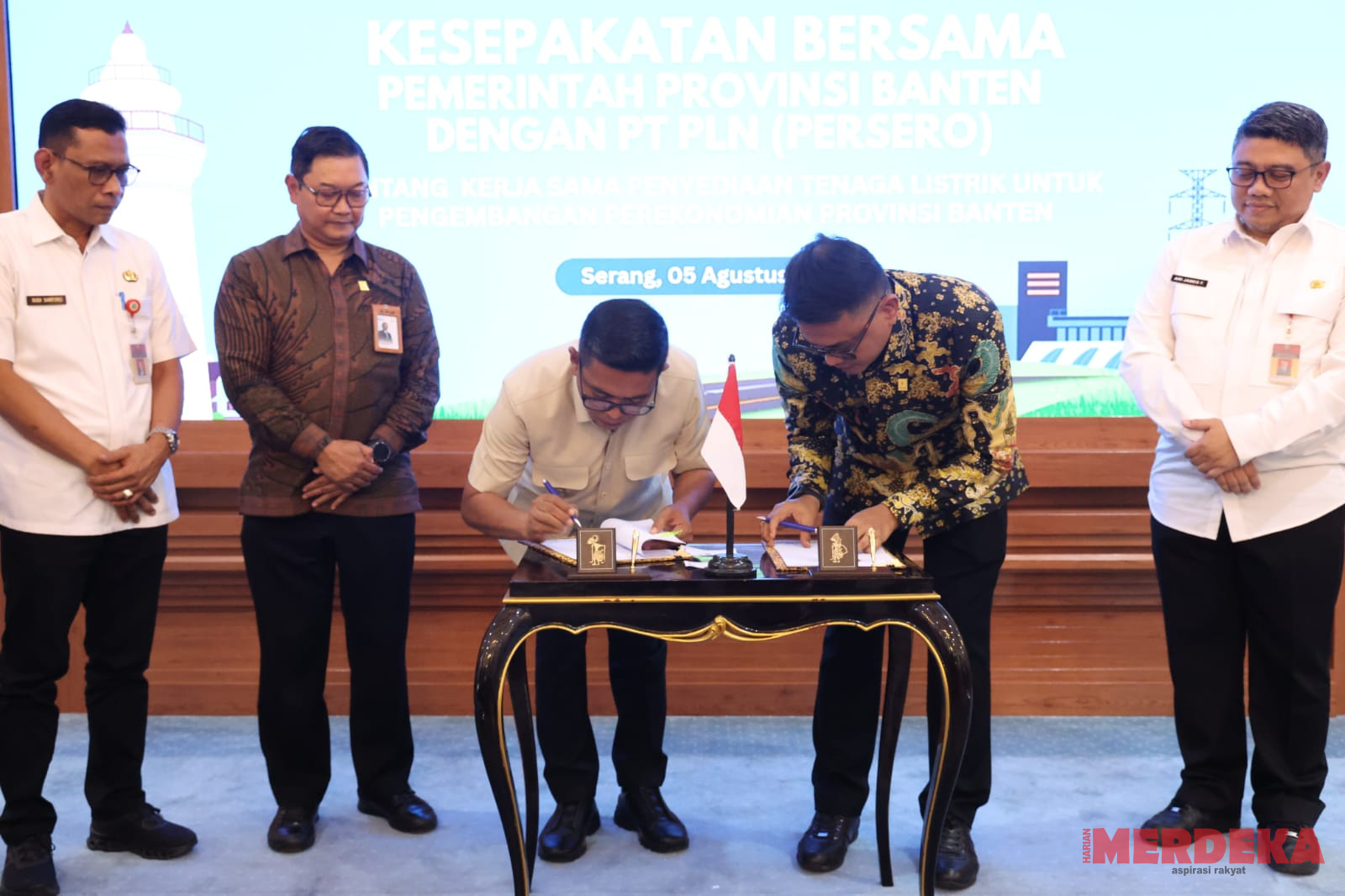Gubernur Banten Andra Soni dan PLN Perkuat Sinergi Pasokan Listrik untuk Dukung Investasi