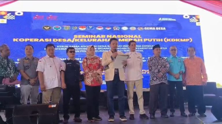Fery Radiansyah Pimpin Deklarasi 10 Organisasi Desa di Ternate, Teguhkan Dukungan Nasional untuk KDKMP