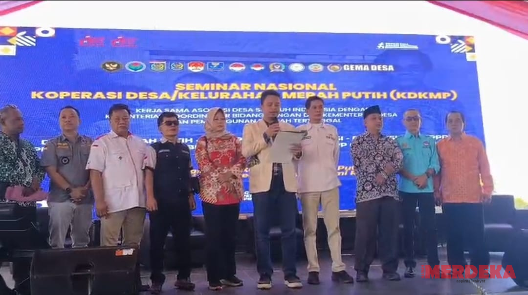 Fery Radiansyah Pimpin Deklarasi 10 Organisasi Desa di Ternate, Teguhkan Dukungan Nasional untuk KDKMP
