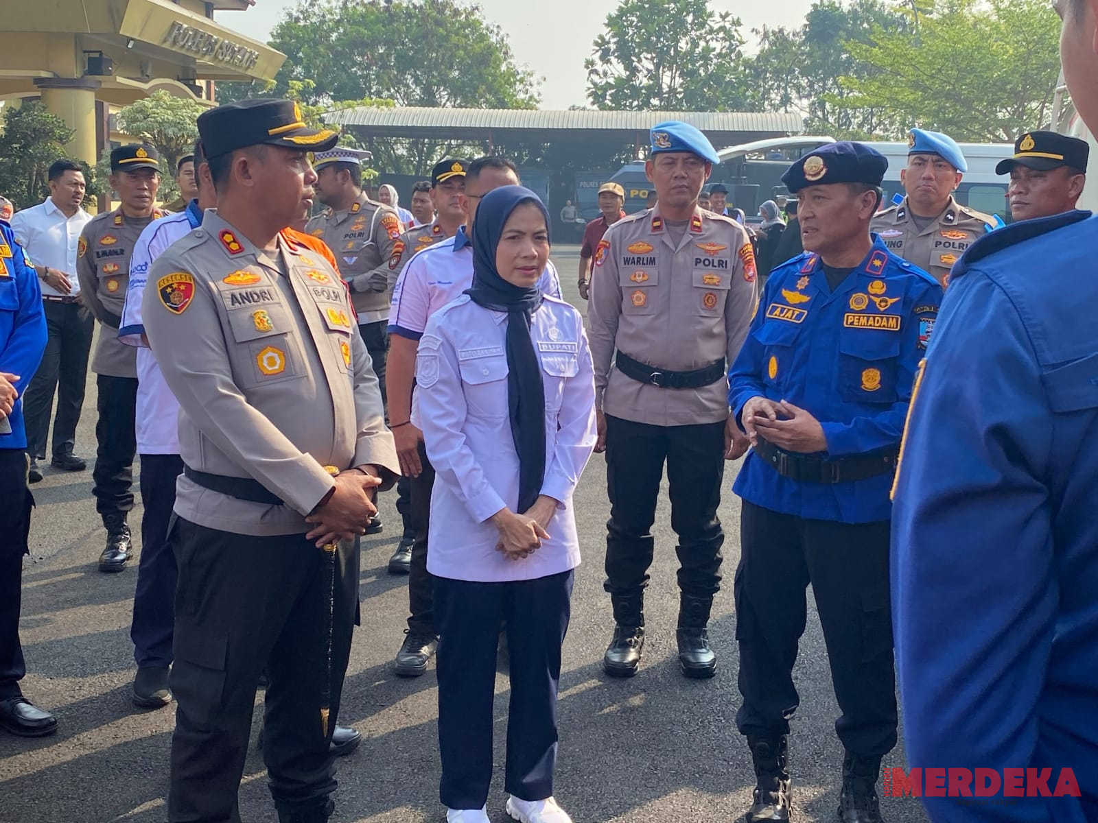 Antisipasi Puncak Kemarau 2026, Polres Serang Gelar Apel Kesiapsiagaan Bencana dan Karhutla