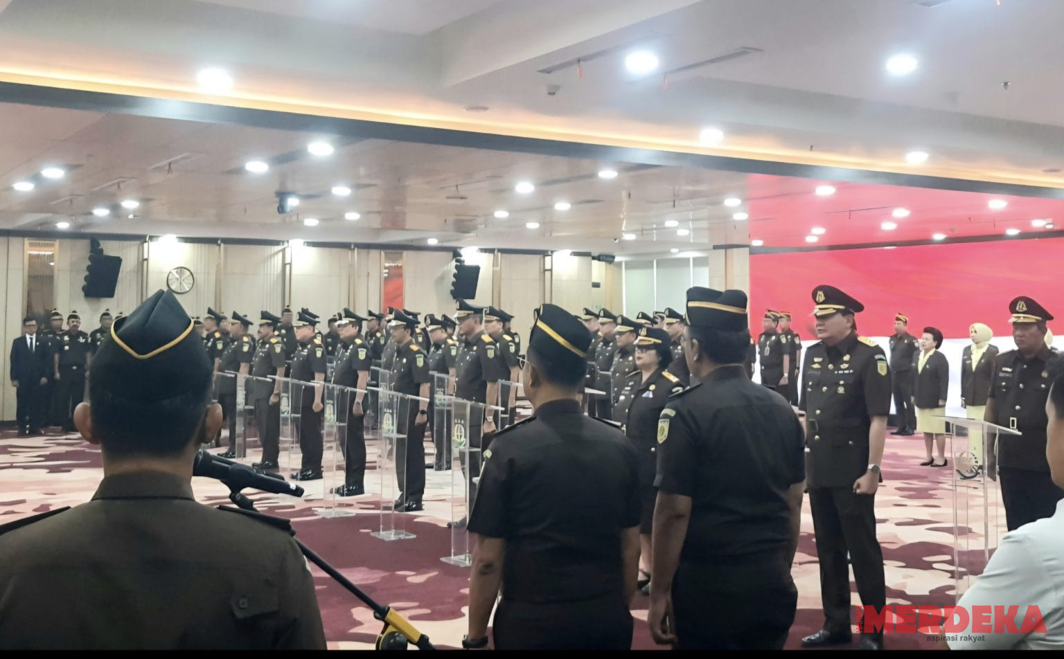 Jaksa Agung Sanitiar Burhanuddin Lantik Puluhan Pejabat Eselon II dan Sejumlah Kepala Kejaksaan Tinggi