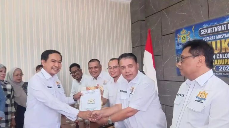 Sulhajji Jompa Resmi Daftar Calon Ketua Kadin Kabupaten Bogor, Usung Visi Sinergi Strategis dengan Pemerintah