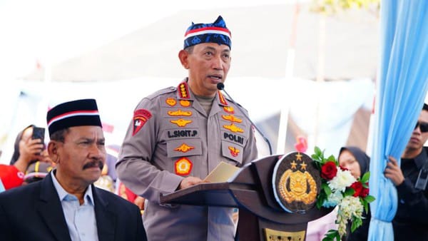 Kapolri Lapor ke Presiden Prabowo: 895 Jembatan Merah Putih Presisi Rampung Hubungkan 1.314 Desa