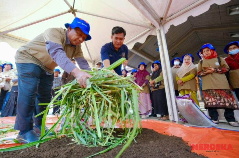 Lewat Program PAK TANI, Pupuk Kaltim Bekali Petani dan Milenial Teknik Pengolahan Kompos Mandiri