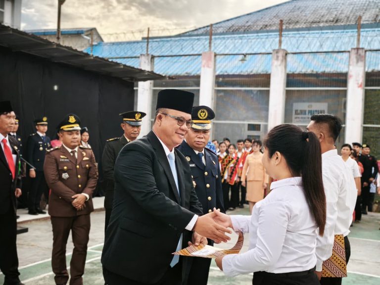 Remisi Kemerdekaan Untuk 166 Warga Binaan di Lapas Kelas IIB Gunungsitoli