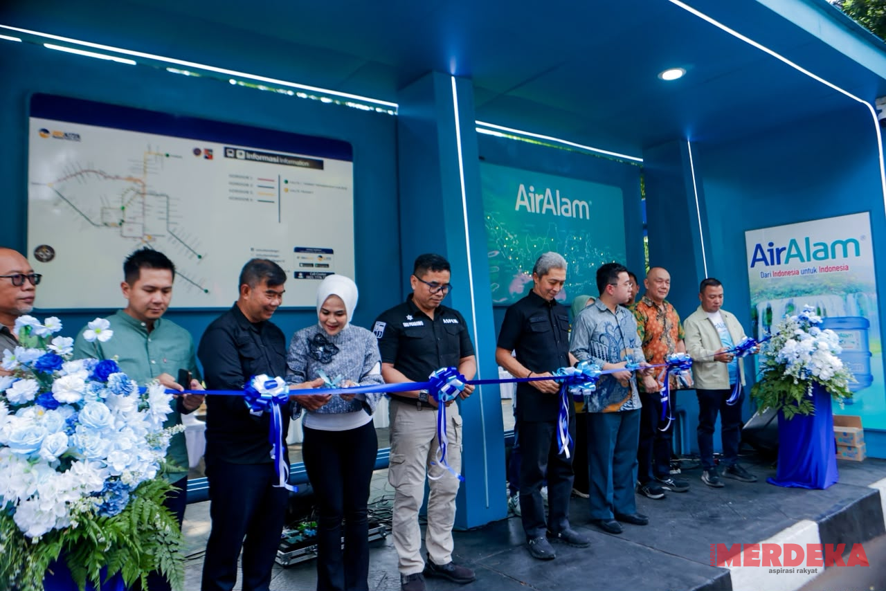 Gandeng Swasta Tanpa APBD, Pemkot Bogor Resmikan Halte Ikonik Air Alam di Jalan Pajajaran
