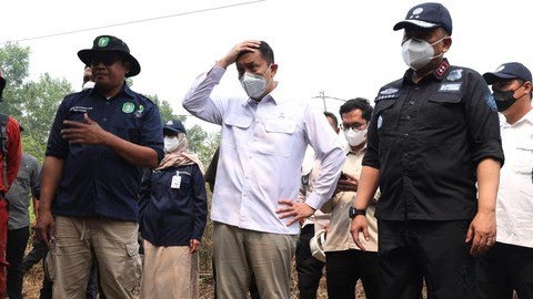 Wamen LH Kumpulkan Pihak Swasta di Kalbar, Desak Gotong Royong Tangani Karhutla