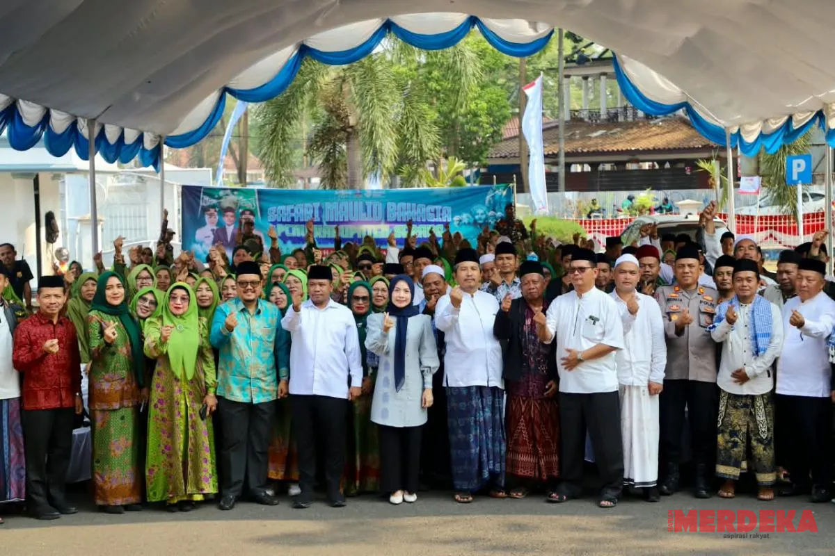 Bupati Serang Lepas Kontingen Muktamar NU ke Jombang, Titip Harapan untuk Pemimpin Baru PBNU