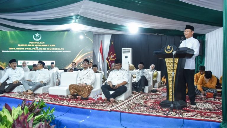 Hadiri Maulid Nabi di DPP SI, Ketum PPP M. Mardiono Bahas Ikatan Historis dan Kebangkitan Partai