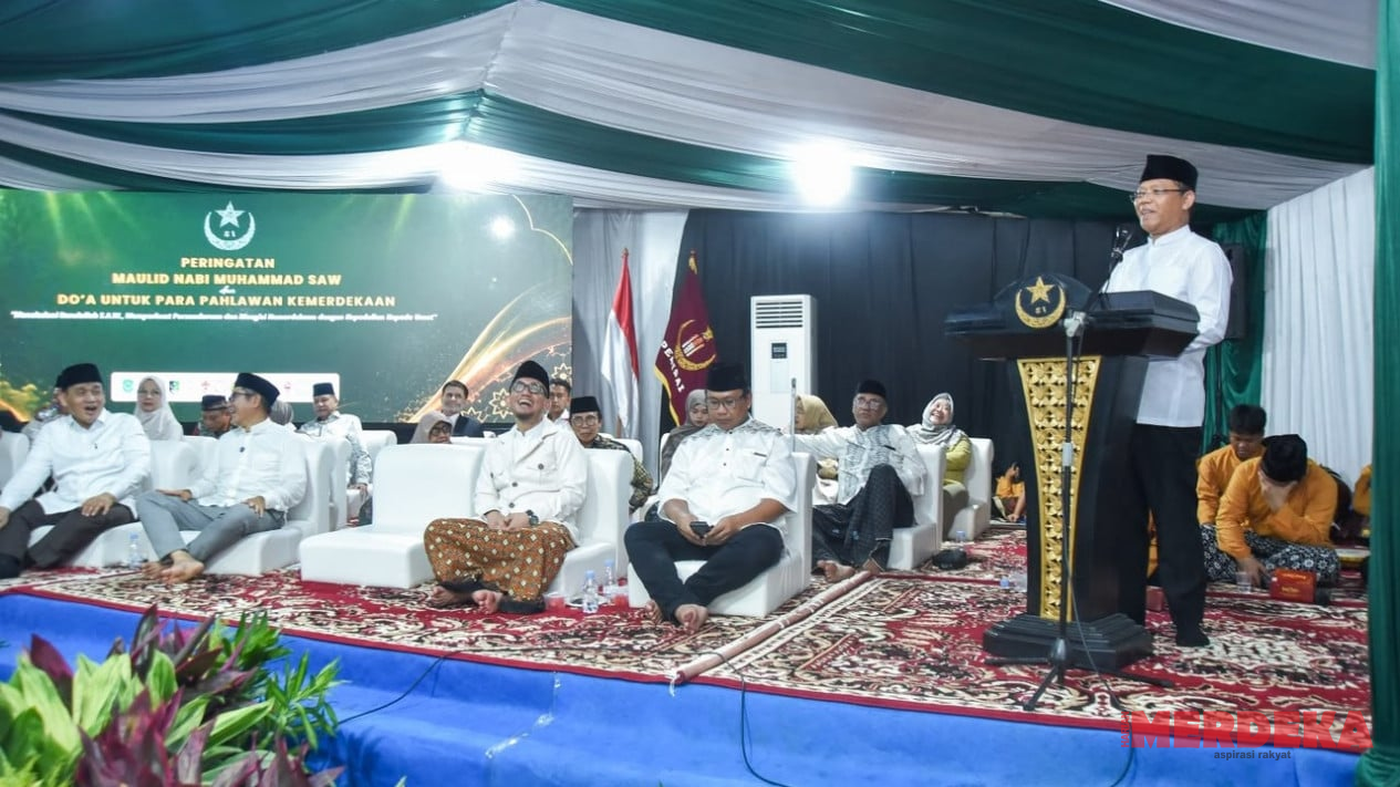 Hadiri Maulid Nabi di DPP SI, Ketum PPP M. Mardiono Bahas Ikatan Historis dan Kebangkitan Partai
