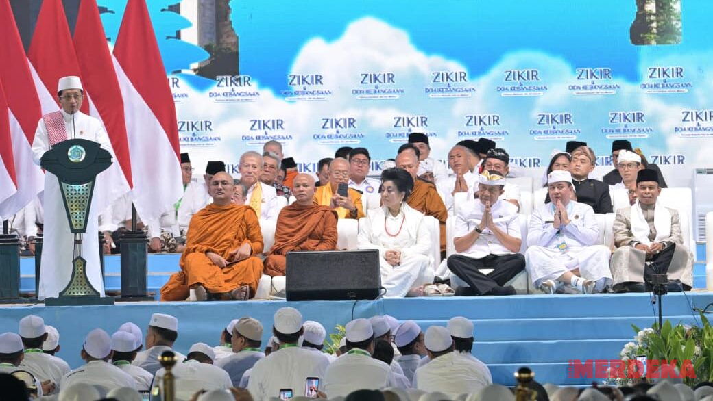 Doa Lintas Agama dari Monas, Teguhkan Persatuan Jelang HUT ke-81 Kemerdekaan RI