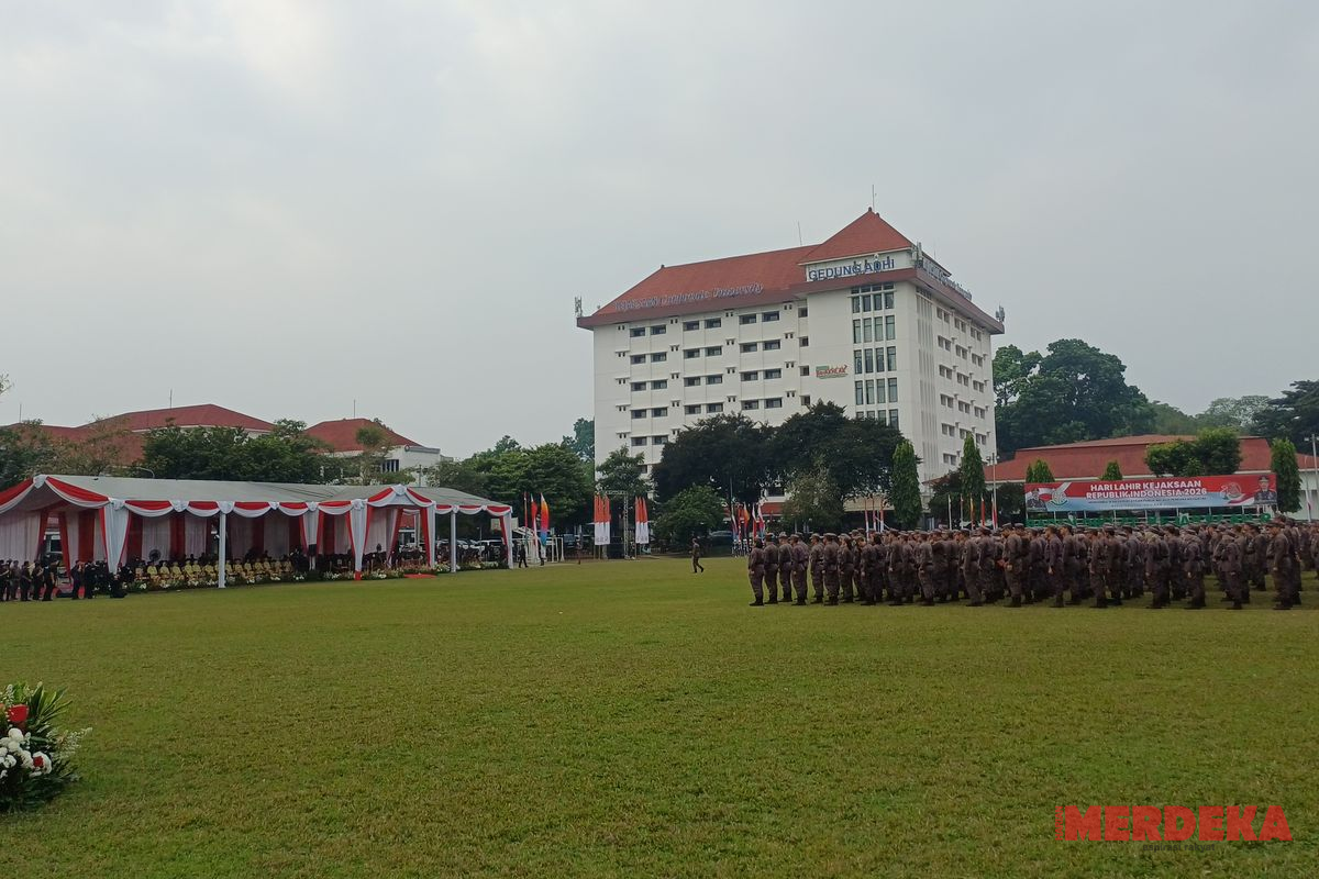 HUT ke-81 Kejaksaan, Jaksa Agung Pimpin Upacara di Ragunan