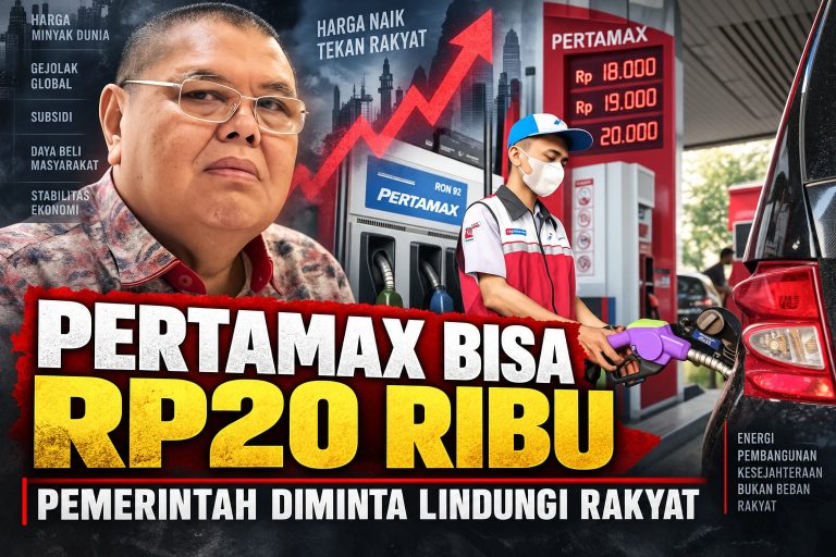 Pertamax Terancam Rp20 Ribu, Jangan Biarkan Rakyat Bayar Krisis Global