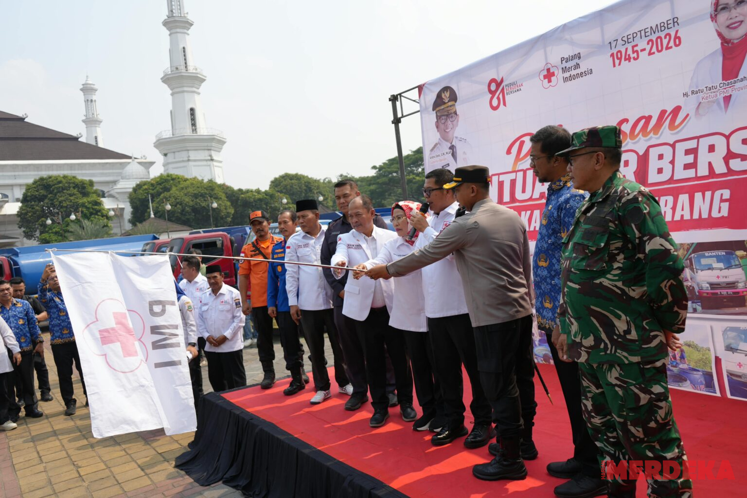 Wakil Bupati Serang Dorong Perluasan Desa Siaga Bencana di HUT ke-81 PMI