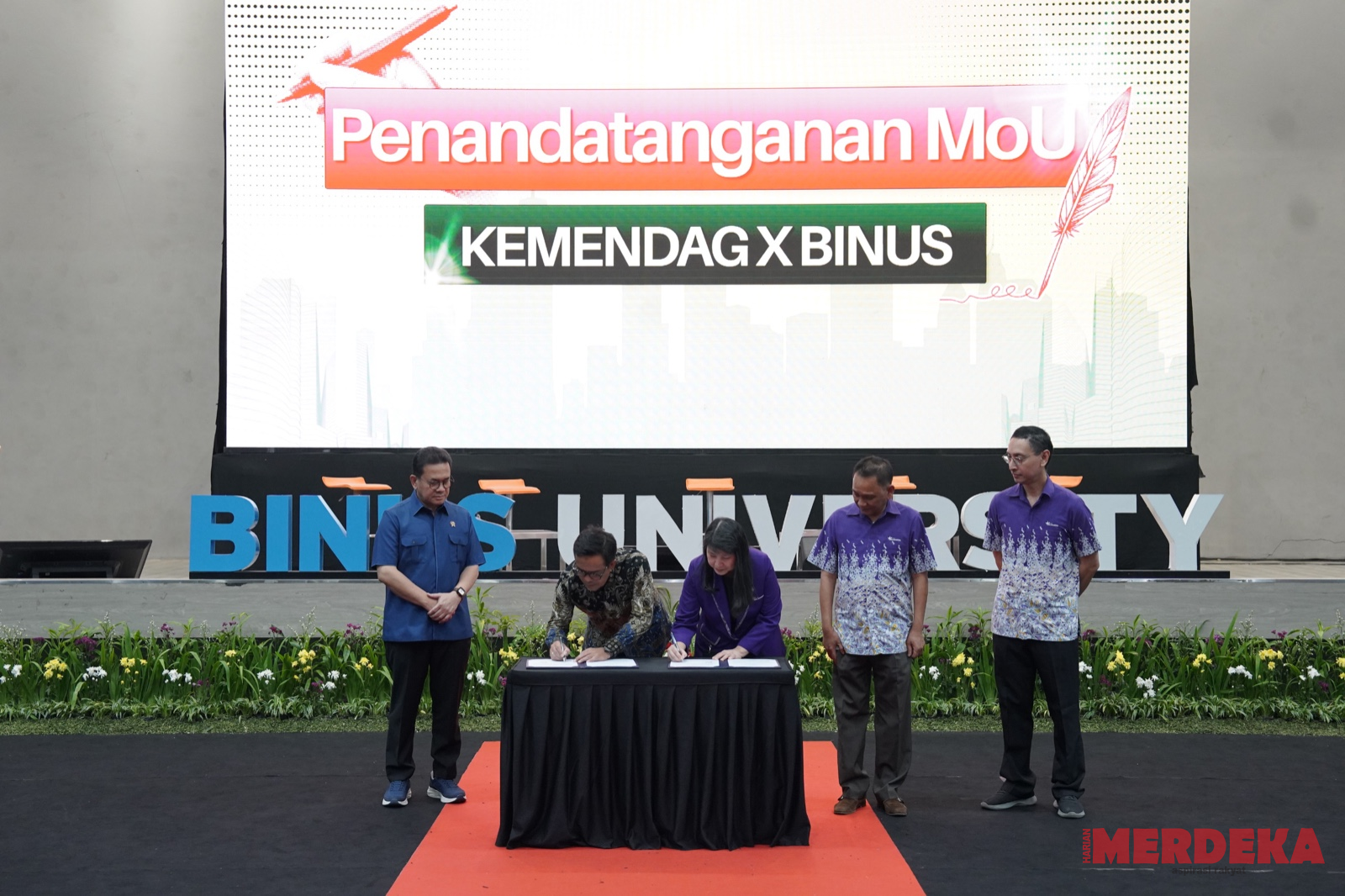 Kemendag Gandeng BINUS University, 25 Kampus Kini Masuk Campuspreneur