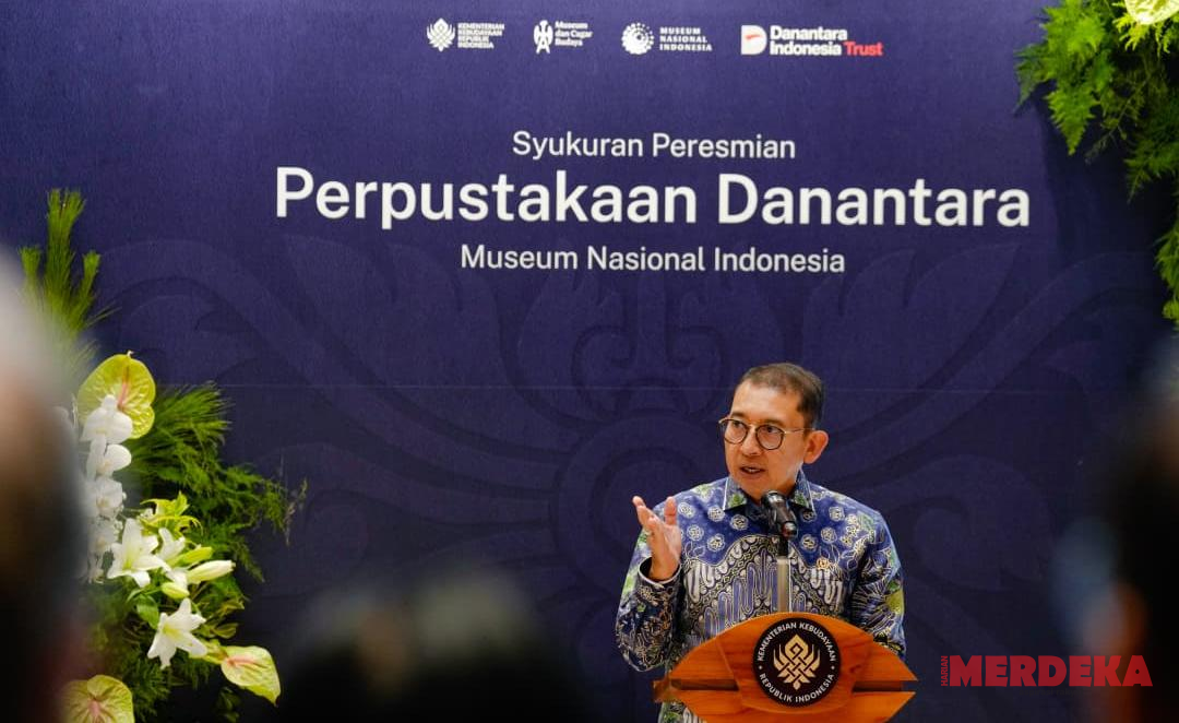 Resmikan Perpustakaan Danantara, Fadli Zon Perkuat Literasi Museum