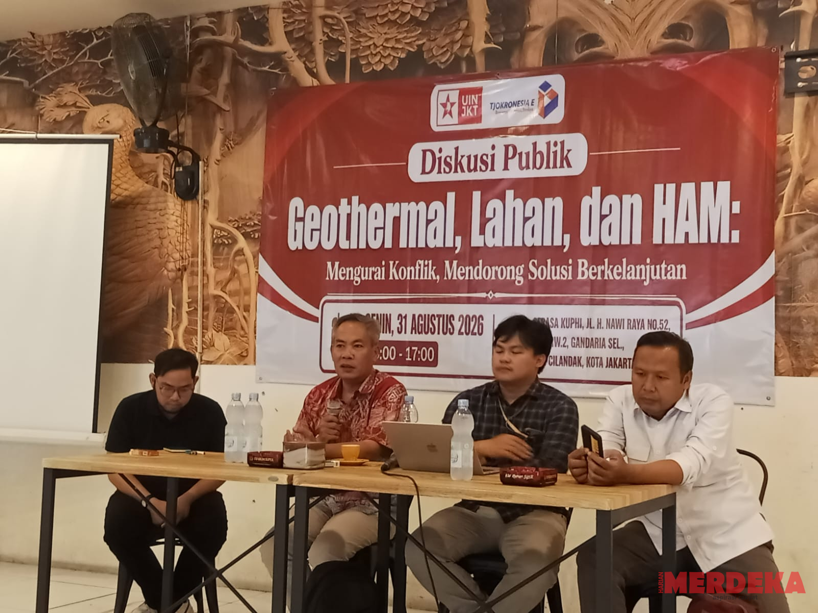 Hasanuddin Dorong Panas Bumi Jadi Andalan Energi Bersih Indonesia