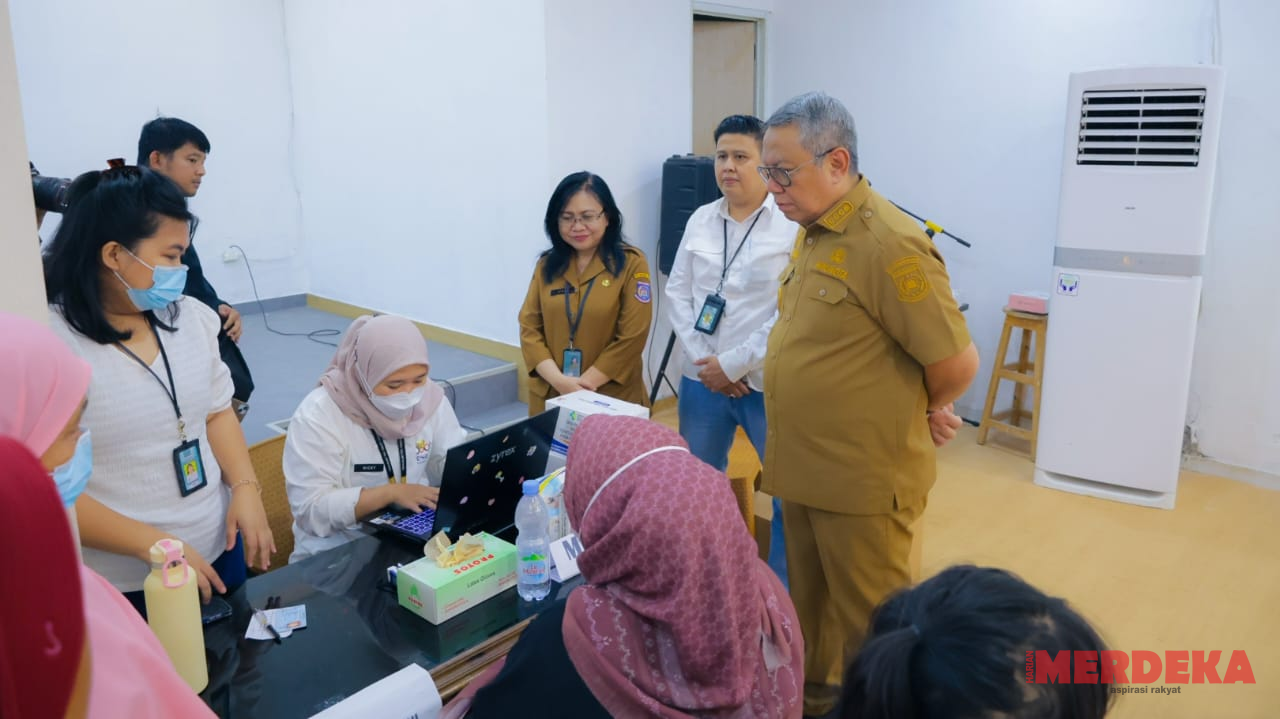 Dampingi Andra Sony di Pondok Aren, Walikota Tangsel Benyamin Ungkap Program CKG Capai 53 Persen