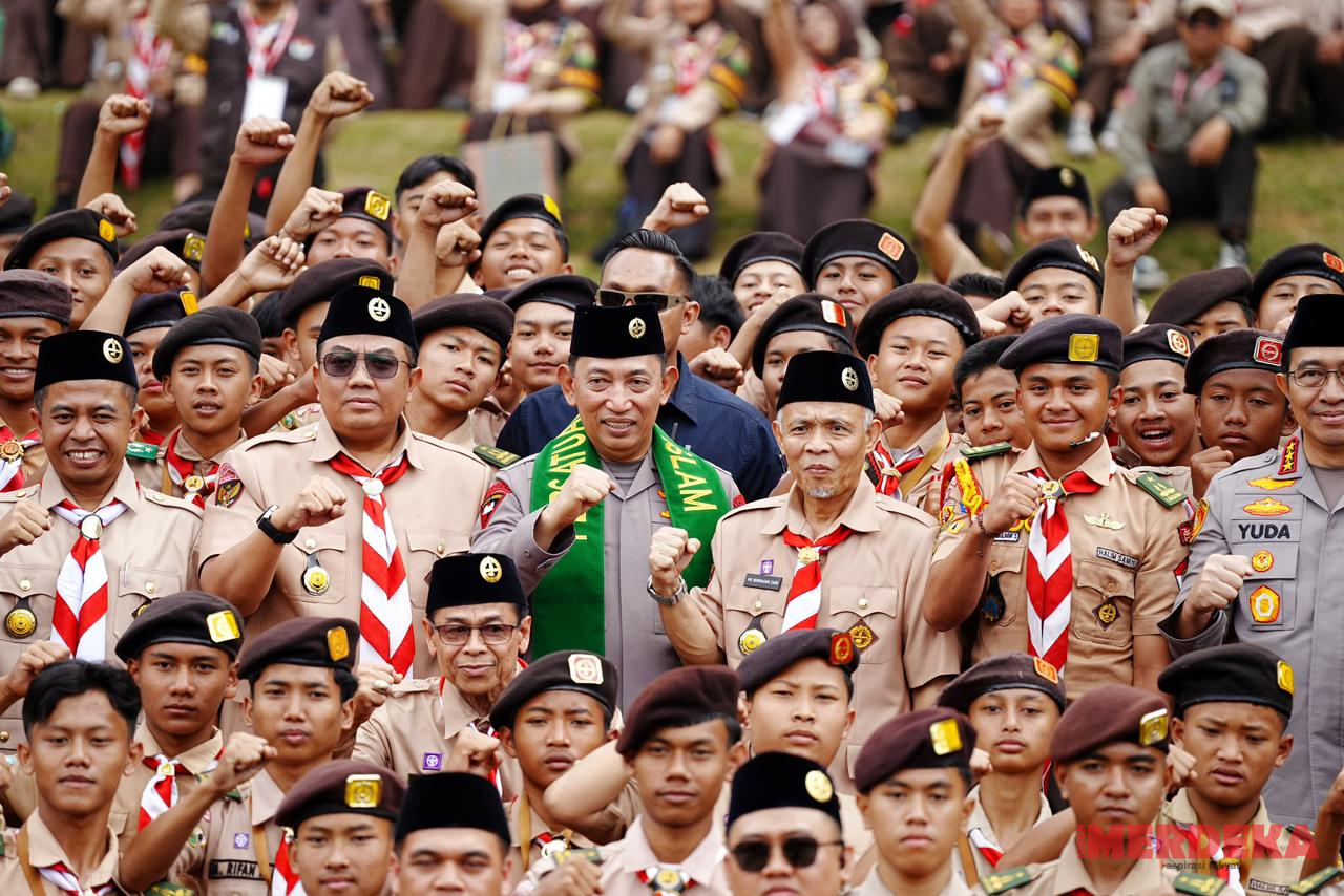 Kapolri Ajak Generasi Muda PUI Rawat Persatuan dan Jauhi Judi Online