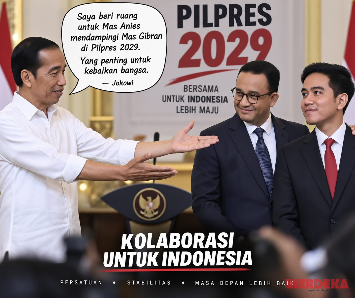 Pilpres 2029 Mulai Memanas: Gibran Terkuat, Anies Bisa Jadi Kejutan hingga Skenario Jokowi