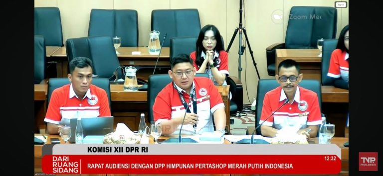 HPMPI Audiensi dengan Komisi XII DPR RI, Dorong Pertashop Diselamatkan