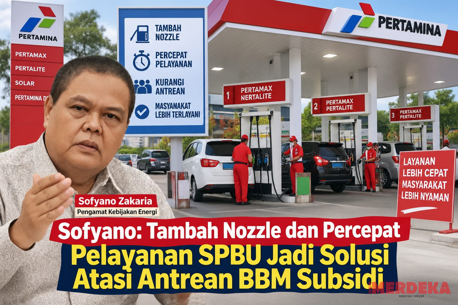 Sofyano: Tambah Nozzle dan Percepat Pelayanan SPBU Jadi Solusi Atasi Antrean BBM Subsidi di Makassar