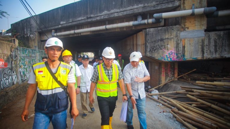 Tekan Risiko Banjir, Pemkot Tangsel Bangun Turap 204 Meter di Bukit Nusa Indah