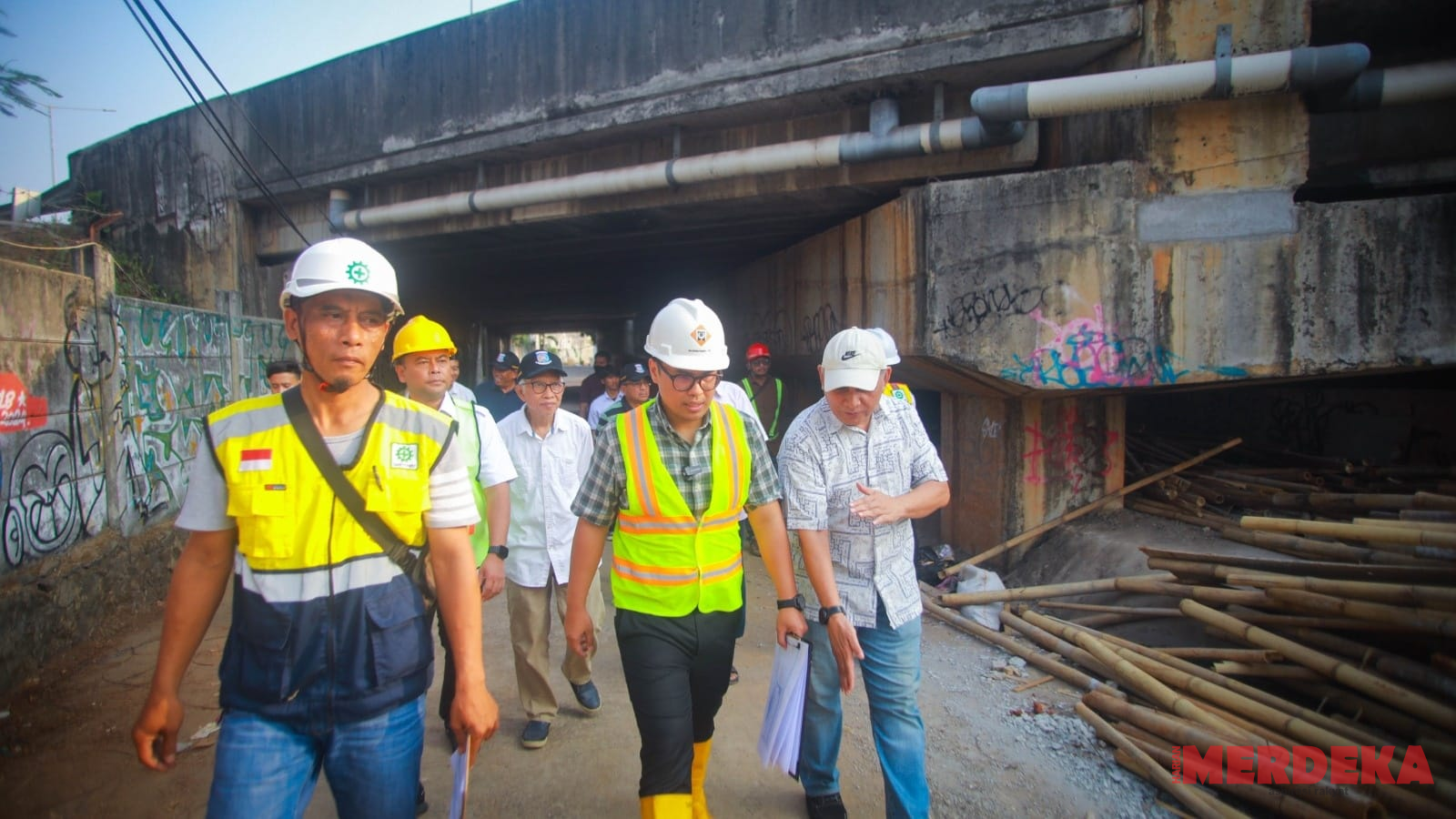 Tekan Risiko Banjir, Pemkot Tangsel Bangun Turap 204 Meter di Bukit Nusa Indah