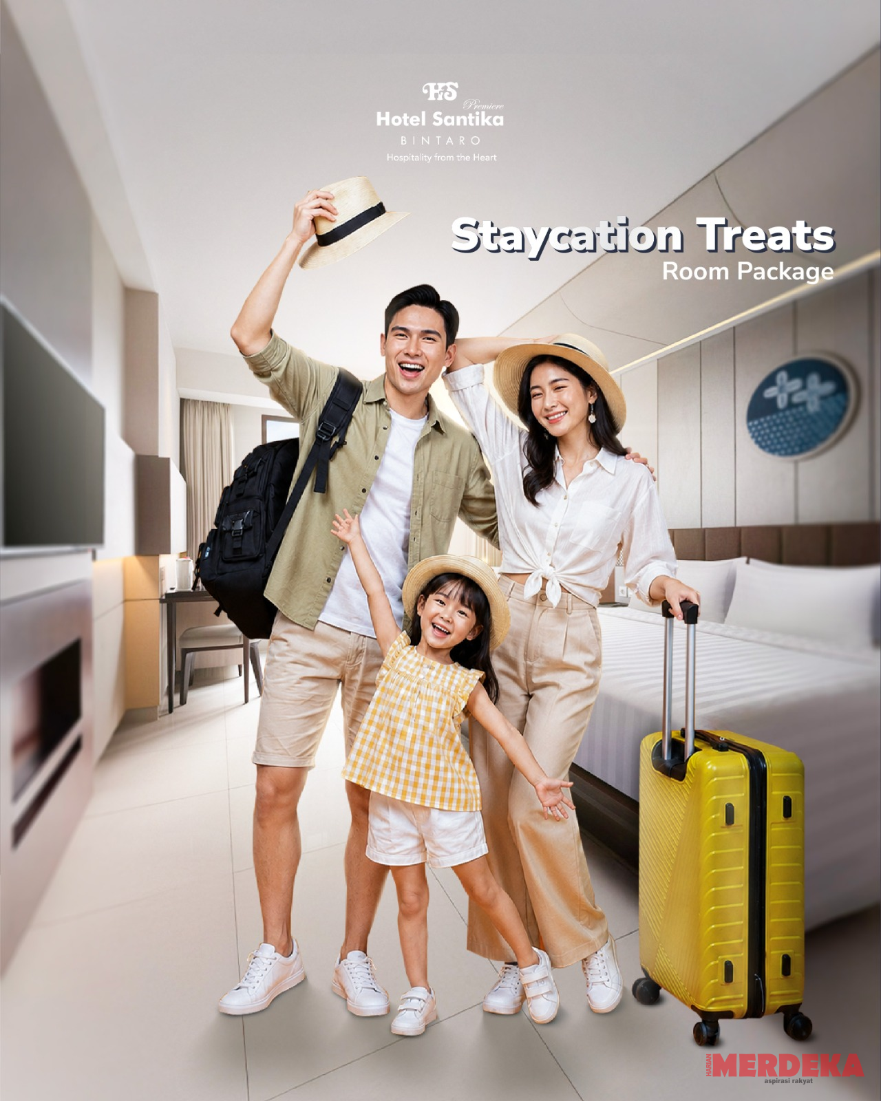 Manjakan Diri di September, Hotel Santika Premiere Bintaro Tebar Promo Staycation