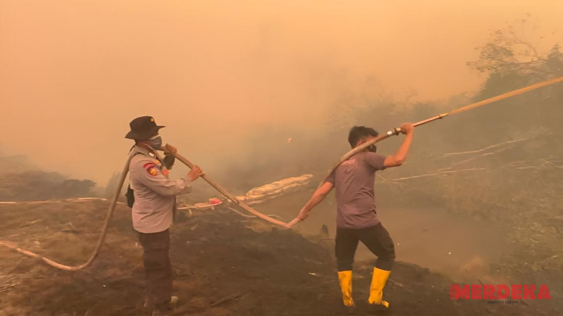Puncak Kemarau Mengganas, 15 Wilayah di Sumsel Masuk Zona Merah Karhutla