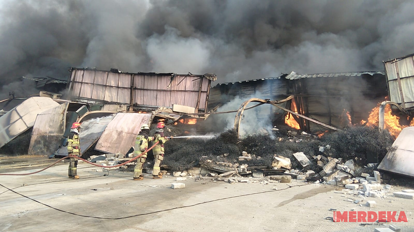 28 Gudang di Tangerang Terbakar Akibat Terlambat Lapor Damkar